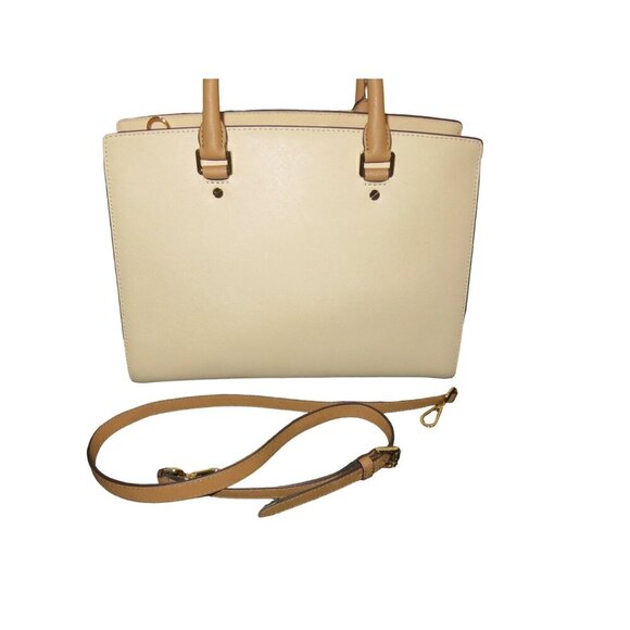 Michael Kors Selma Color Block Saffiano Leather Crossbody Tote 2WAY Handbag - Picture 2 of 11